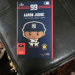 Aaron Judge 1oz Silver Chibi Coin