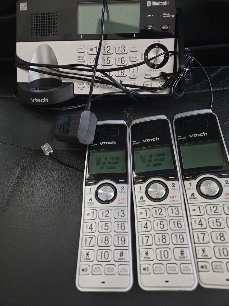 V-Tech Phone Answering System W/call Blocker