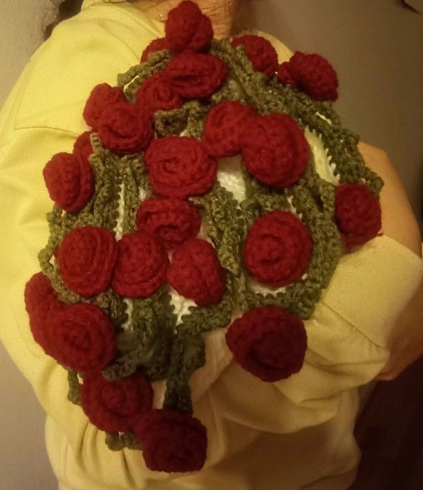 Roses Bouquet Blanket