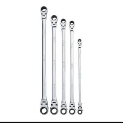 ICON Extra Long Professional Double Box Flex Ratcheting Wrench Set, 5 Piece - Snap-On DeWalt
