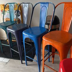 Colorful Barstools 