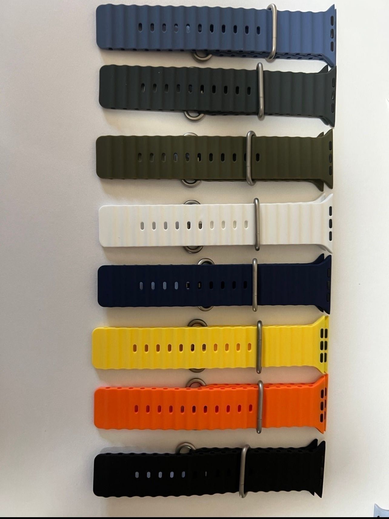 8 Pack Compatible with Apple-Watch-Ultra-Band 49mm 45mm 44mm 42mm