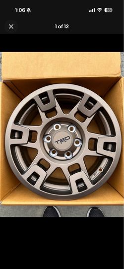 New 17” Bronze TRD Wheels