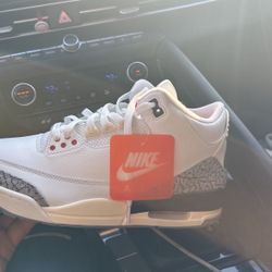 Jordan 3  White Cement
