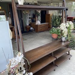 Beautiful Wood TV Stand 