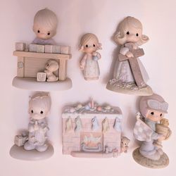 6 Precious Moments Figurines For $40