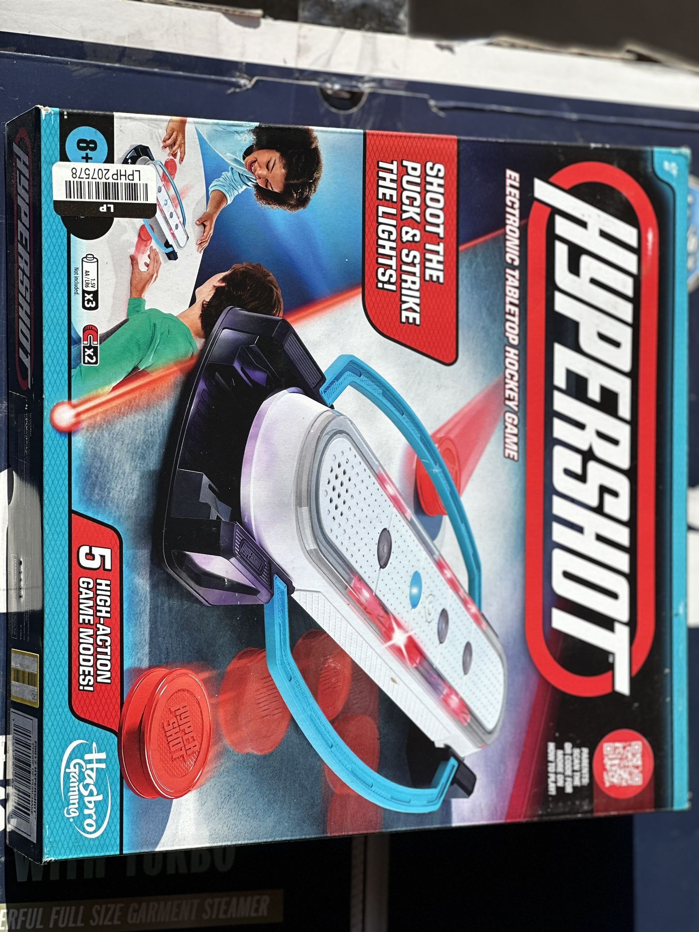 hypershot electronic tabletop hockey game