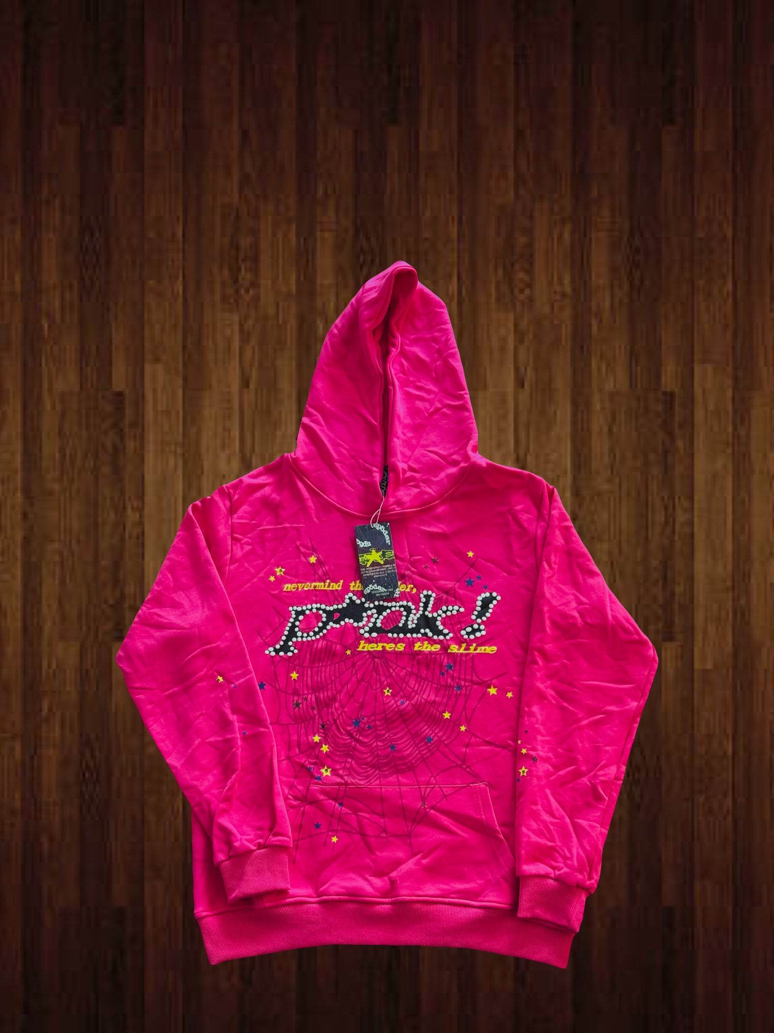 Pink Sp5der Hoodie