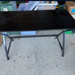 Large Black Computer Desk 48x22