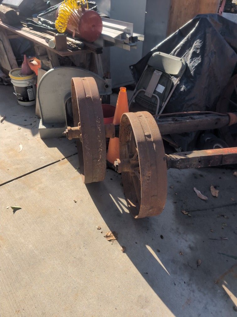 Wagon Wheels and axles 