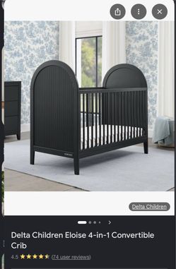 Delta Children Eloise 4-in-1 Convertible Crib
