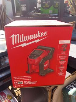 Milwaukee M12 compact inflator ( tool only )
