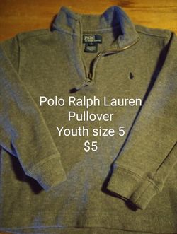 Polo Ralph Lauren Pullover Youth Size 5