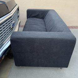 Black Low Back Couch