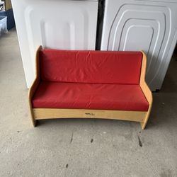 Childcraft birch couch for kids