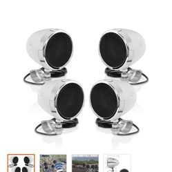 Boss Motorcycle Bluetooth Speakers Brand New In Box Comes With 4 Of Them 