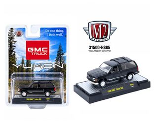 M2 Machines 1:64 1996 GMC Yukon SLE Diecast – Black – Hobby Exclusive Diecast