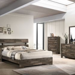 New Year Special 4 Pc Queen Bedroom Set