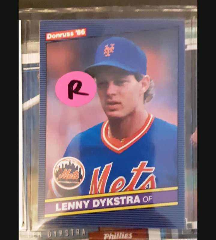 (50) Lenny Dykstra Baseball Cards