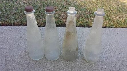 Vintage 1970's George Washington American Eagle Hunts Ketchup Bottles