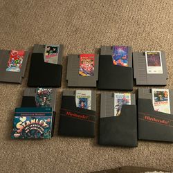 NES Nintendo Games 