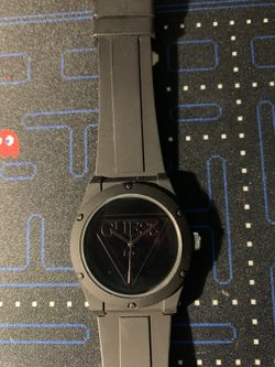 GUESS Black silicone Watch 
