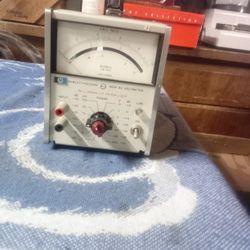 Vintage Voltmeter 