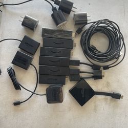 Amazon Fire Tv Sticks Power Adapters With HDMI Adapters 
