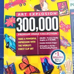 Art Explosion 300,00 Premium Image Collection 