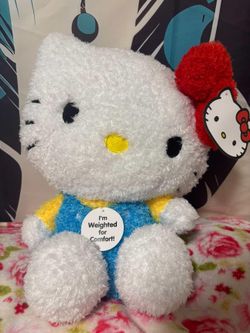 Hello Kitty *Fuzzy Weighted Pillow Buddy*