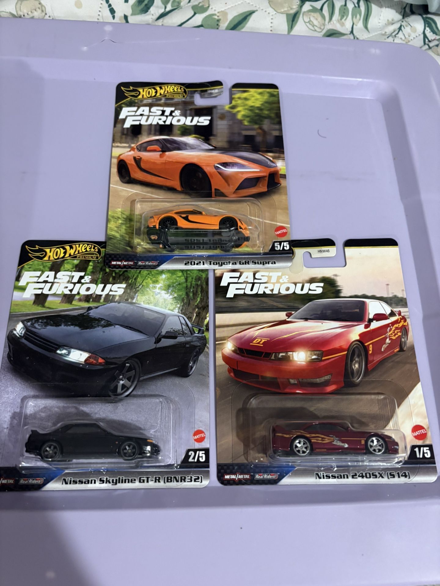 Hot Wheels: Fast And Furious Premiums