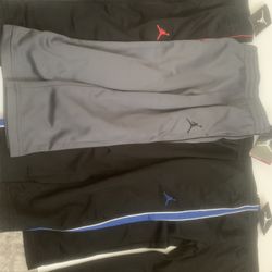 4 New Pair Of Boys Jordan’s Track Pants  All Size 3/4  New With Tags Never Worn 