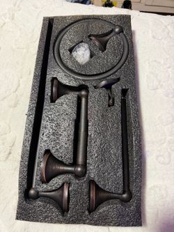 4 piece bathroom hardware accessories