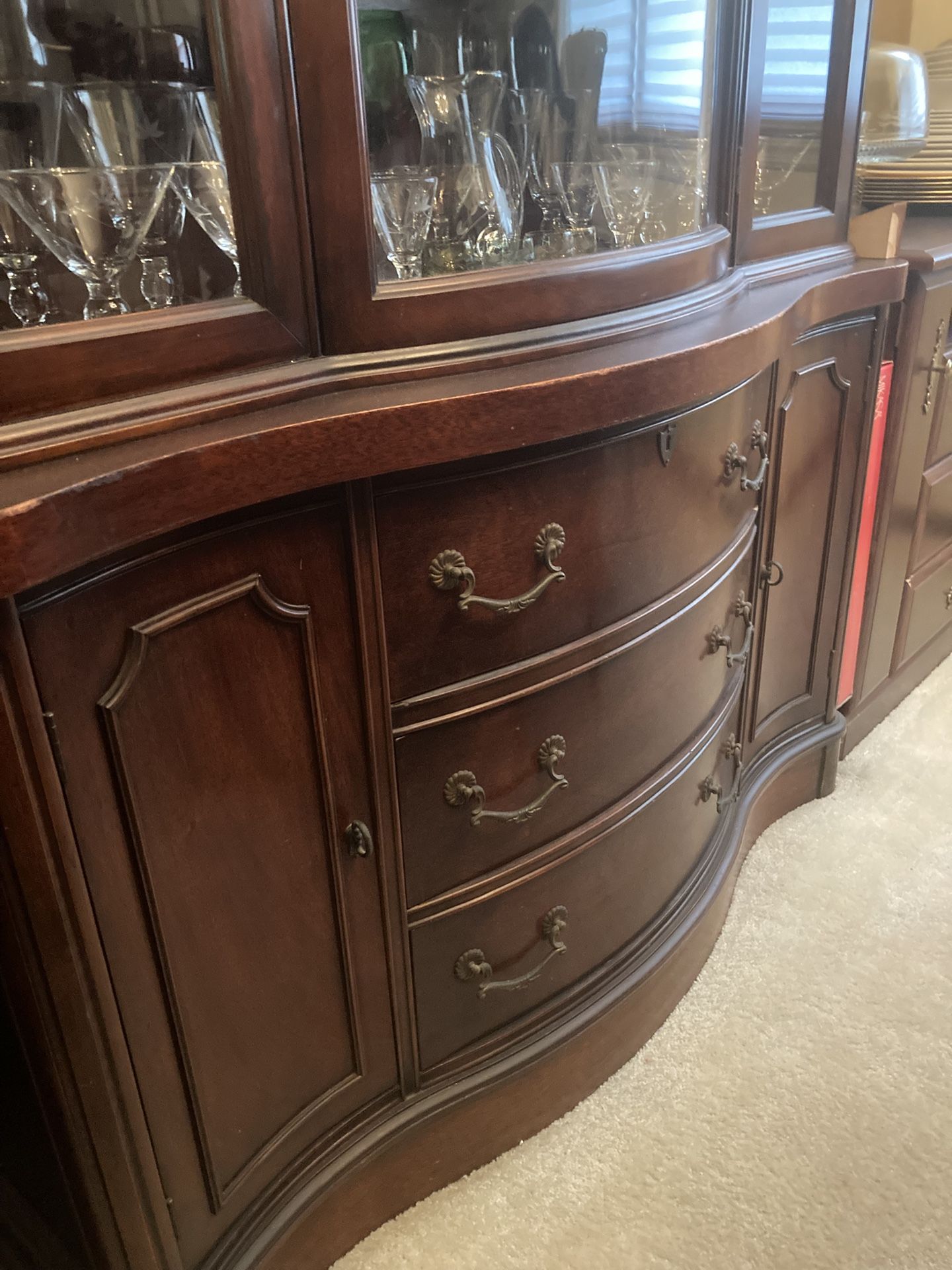 Vintage Dining Room Set &  China Cabinet