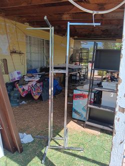 Industrial Clothing Rack