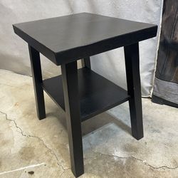 Small Dark Brown /Black Side Table