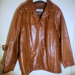 Mens Medium Wilsons Leather Jacket by M. Julian 