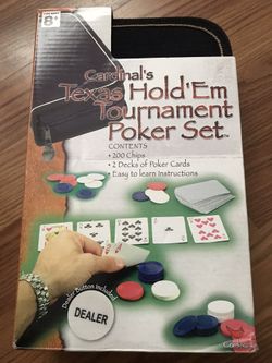 Cardinal Texas Hold’Em Póker Set
