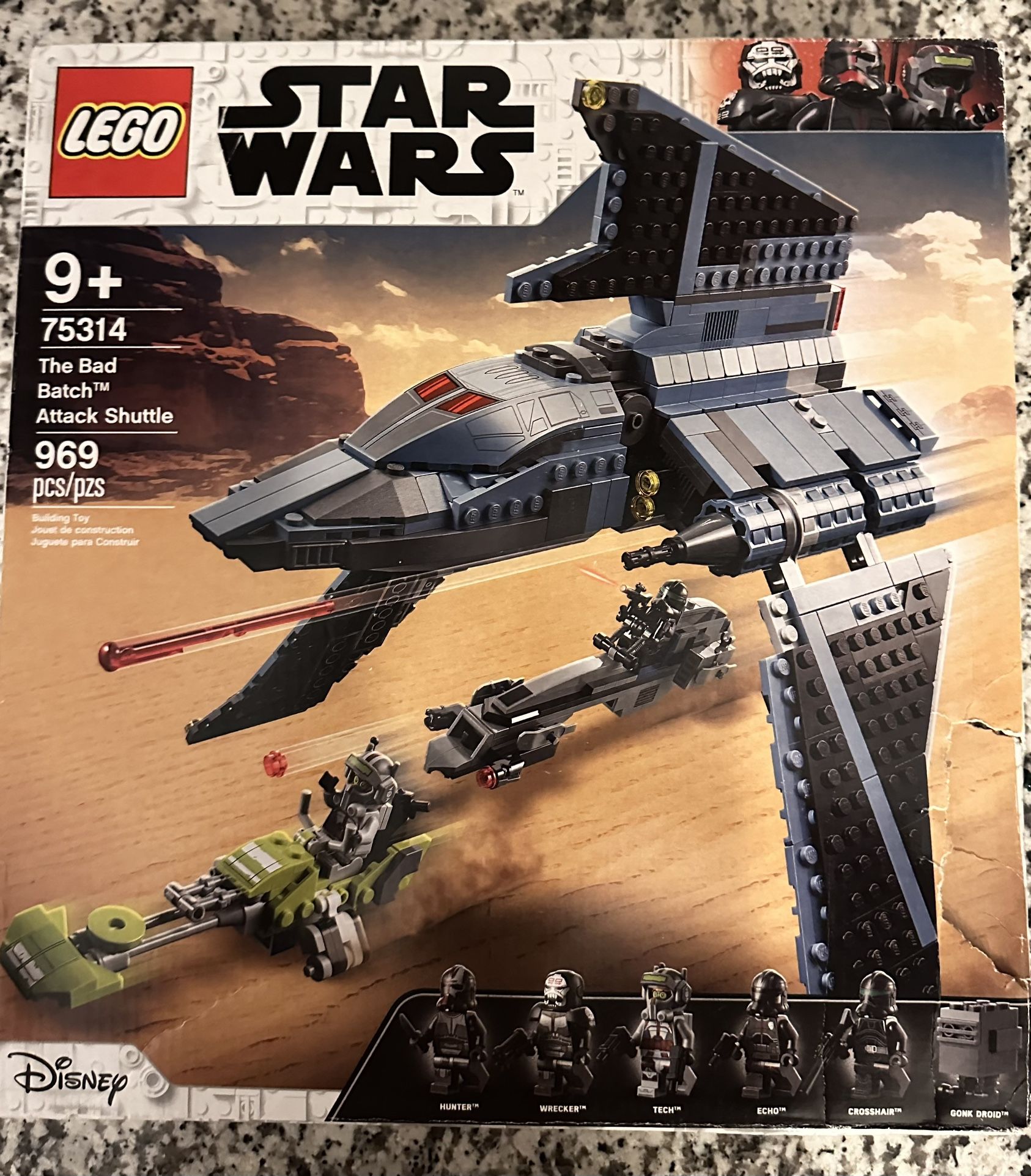 LEGO Star Wars: The Bad Batch Attack Shuttle (75314)