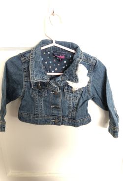 Gently Used Toddler Girl Jean Jacket 12 months