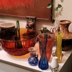 Mid Century Modern & Vintage Glass