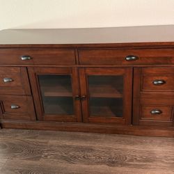 Costco 60” Entertainment Center Cabinet TV Console 