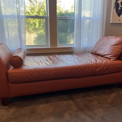 Macy’s Leather Couch