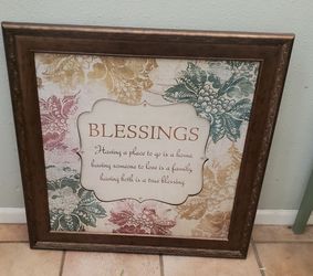 Framed picture
