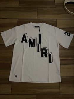 Amiri 3D Logo Graphic T-Shirt White