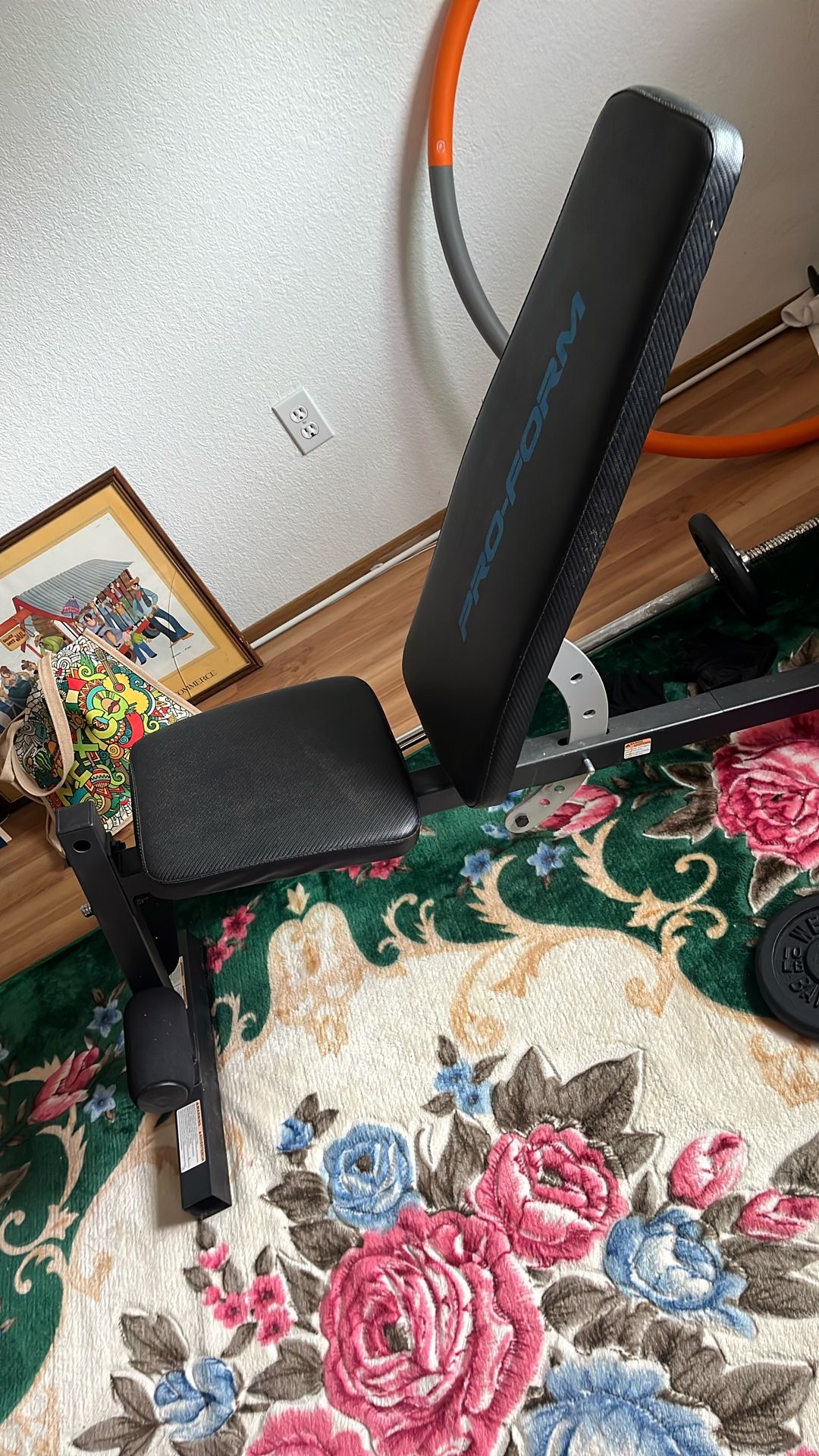 Weight Set And Bench