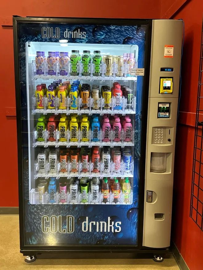 Vending Machine With Gym Location