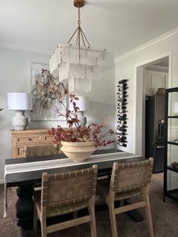 Pottery Barn Fenton Leather Chairs