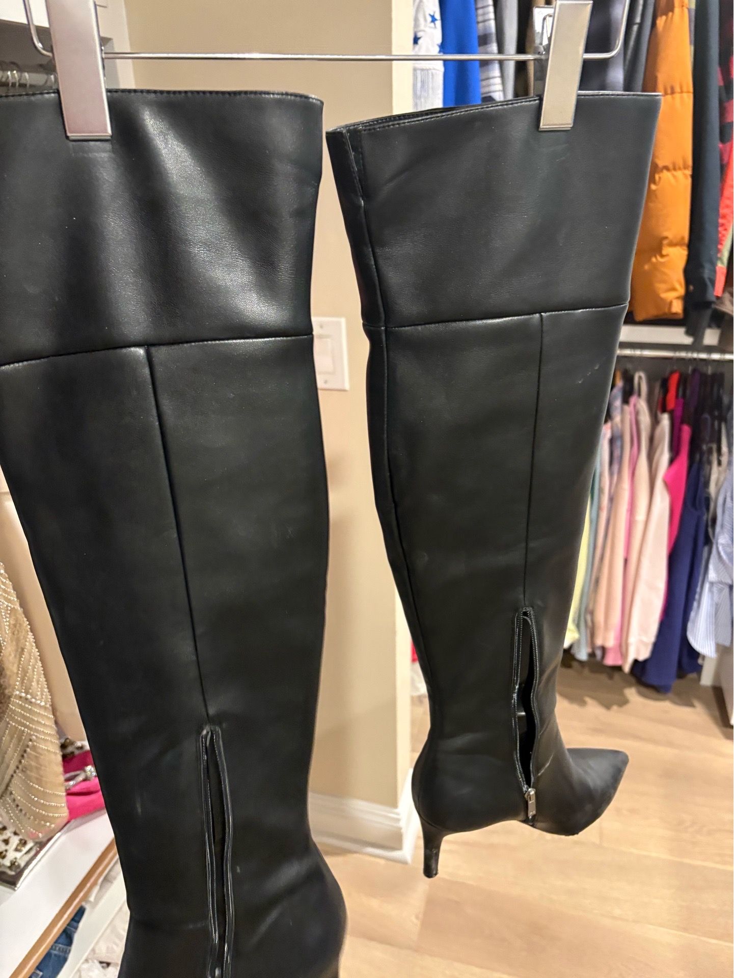 Italian leather boots size 20