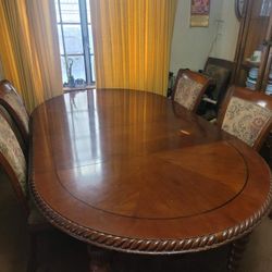 Dining Table Set with Chairs - Vintage